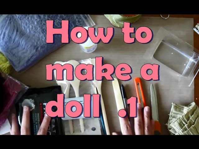 How to make a paperclay Art Doll. Fairy Queen 01 . Ayala Art