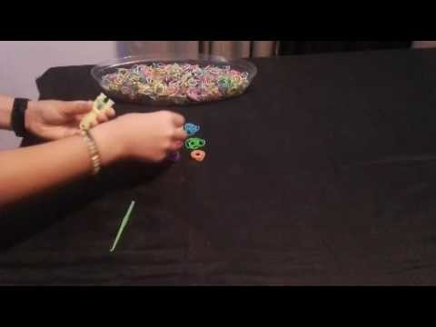 How to make a Rainbow Loom Band Bracelet