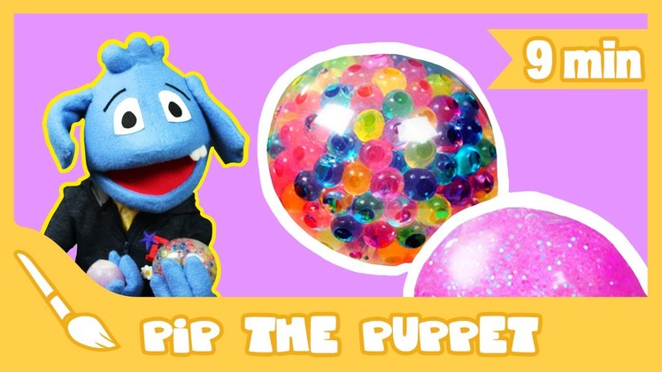How to Make a Squishy Ball Craft | Pip The Puppet