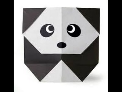 How To Make An Easy Origami Panda Bear