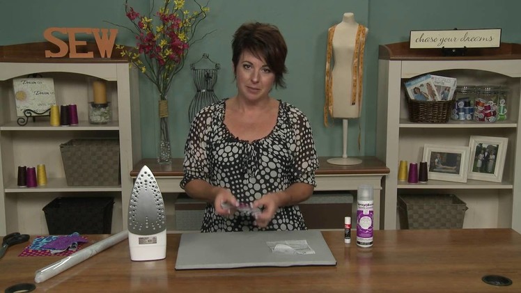 How to Use Fusible Web and Other Adhesives