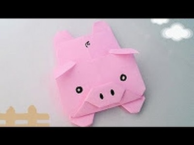 Origami Tutorial - How to fold Origami Pig