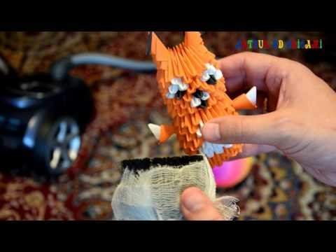 Our little secret How to clean a dust from the models 3D Origami