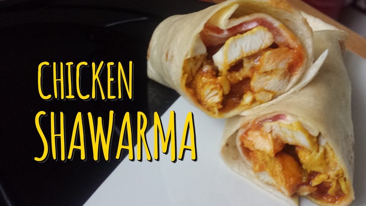 Ramadan Recipes: How to Make a Chicken Shawarma Wrap