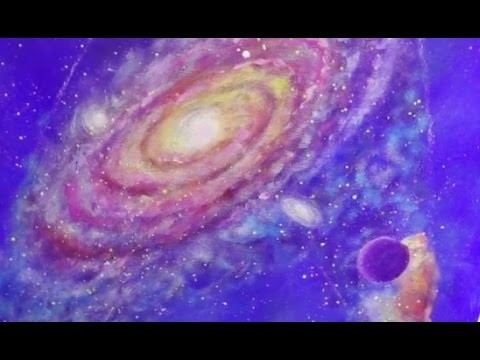 Star Trek Artwork | Galaxy Acrylic Painting |Trekkie Space Fan Art | How to Paint Universe & Planets