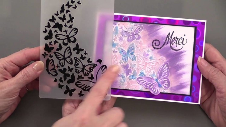 2 New Embossing Folders - Paper Wishes Weekly Webisodes