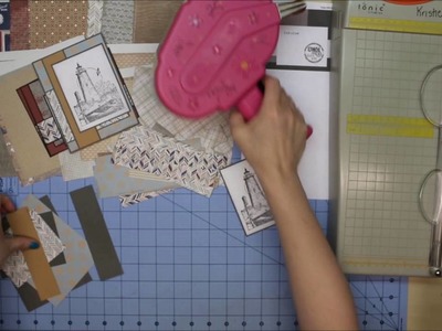 Cardmaking with Authentique's Durable paper using 6x6 tutorial