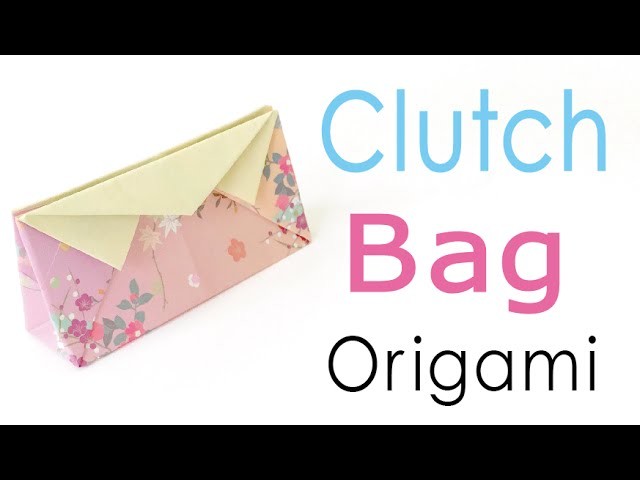 Clutch Bag Pochette (Handbag) Origami Paper - Origami Kawaii〔#114〕