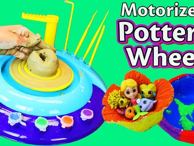Cra-Z-Art DIY Pottery Wheel Make Your Own Toy Storage Splashlings Kids Art by DisneyCarToys