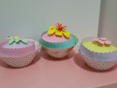 DIY Cupcake Paper - Children's Easy Art Activity