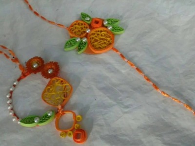 DIY | Make Lumba Rakhi With Paper Quilling | Craftlas