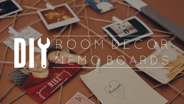 DIY Room Decor Memo Board. Subscriber Request