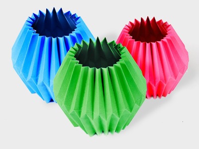 [Handmade Guides] - Make paper lamp - Origami