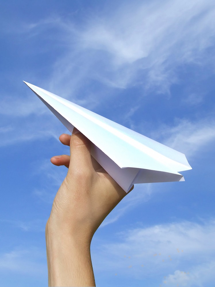 How To Make A Paper  Plane - Fly Far