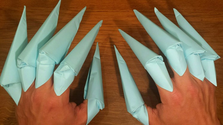 How To Make Paper Claws - Origami