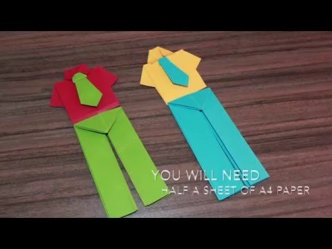 #HOWTO#MAKE A PAIR OF  #Origami#PAPER PANTS. .
