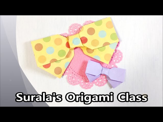 Origami - Ribbon (with One Sheet of Paper)