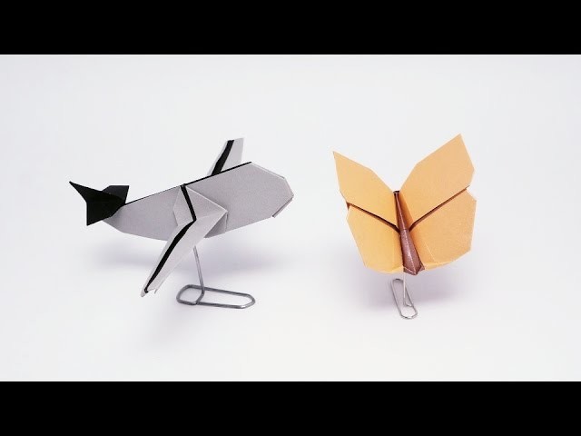 Paper Clip Stand for Origami - Origami Tip #5