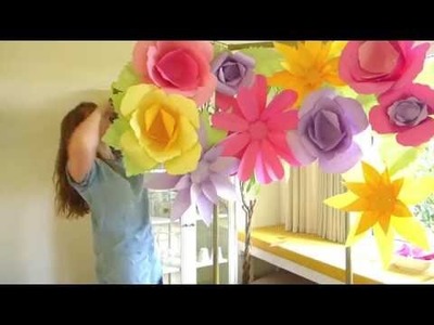 Paper flower Photo Booth
