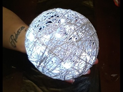 String Ball Light - DIY
