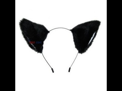 Diy cosplay cat ears