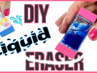 DIY Crafts: DIY LIQUID ERASERS! Orbeez, Lava, Glitter Liquid Eraser DIYs!
