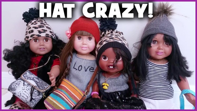DIY Easy Winter Hats for Dolls | Baby Alive & AG type | BlueprintDIY Kids