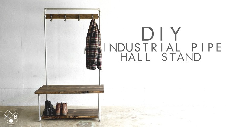 DIY Industrial Pipe Hall Stand | Modern Builds | EP.