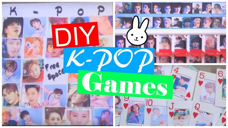 Diy K-pop Games! | PrettyPrinceJin