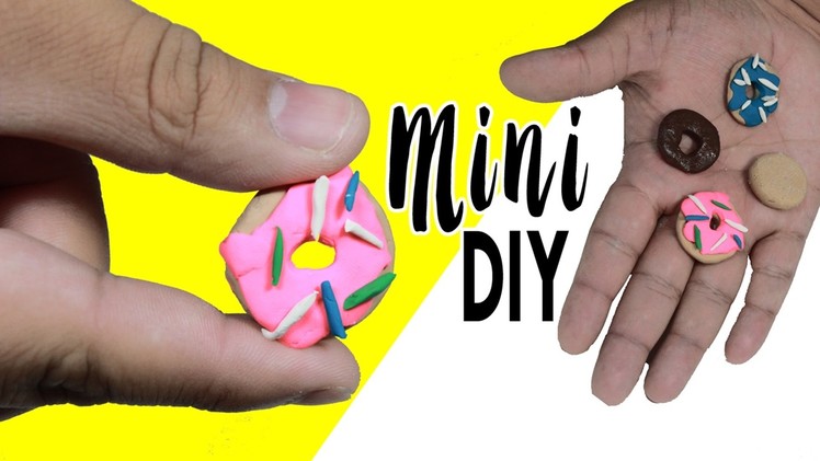 DIY | Mini Donuts - HOW TO MAKE MINIATURE DONUTS!!!