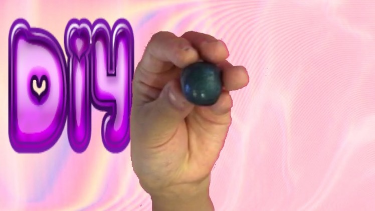 DIY Nail Polish Silly Putty! Make stretchable bouncy nail polish! Only two ingredients!