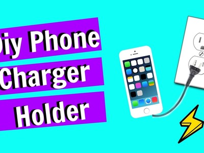 DIY Phone Charger Holder - Duct Tape DIY