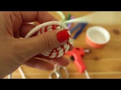 DIY Rope Coil Basket - Part 2 (Changing Colors)