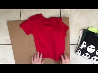 DIY Shirt Folding Board