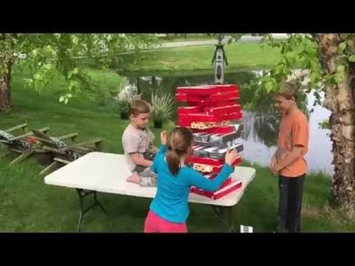 DIY Soft Giant Jenga Game for Kids!