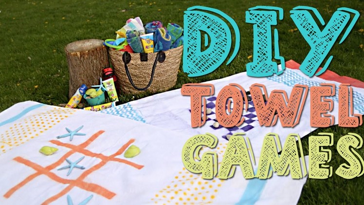 DIY Summer Towel Games | Kids Outside The Box