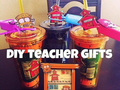 Diy teacher gifts