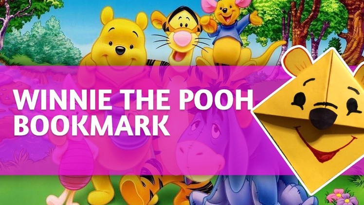 DIY [Time-lapse] Winnie the Pooh Corner Bookmark