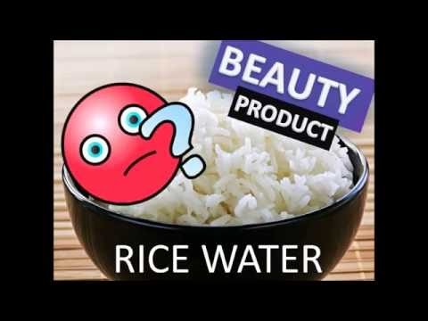 DIY Using Rice Water for Beauty