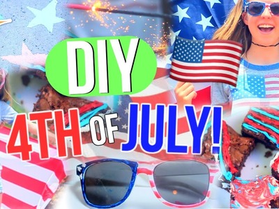 DIY 4th of July! | Decor, Sunglasses, Treat + Essentials!!
