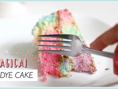 DIY Rainbow Cake? Making A Pastel Tie Dye Cake ☼ Taste Test