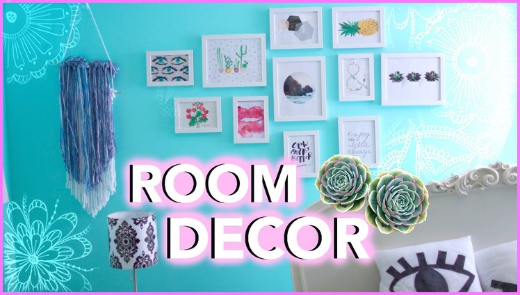 DIY Room Decor | Anthropologie & Tumblr Inspired!