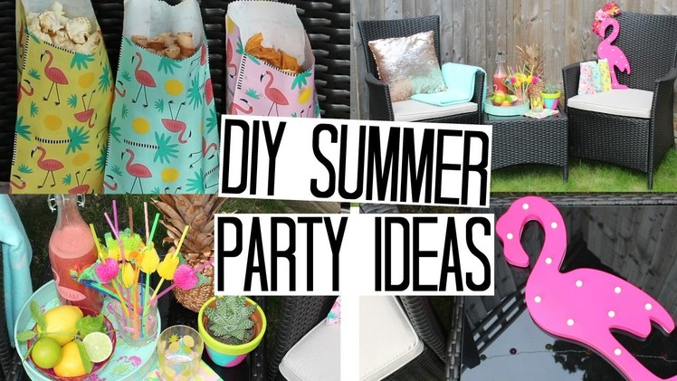 DIY Summer Party Ideas - Easy & Affordable!
