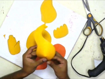 Ganesha by paper craft