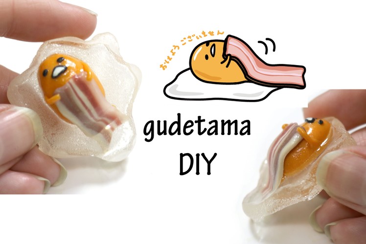 Gudetama Fimo Polymer Clay. Resin | collab. Melbournian Mama