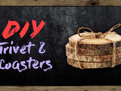 How to make easy Wooden Trivets & Coasters | DIY | Ketaki Haldipurkar