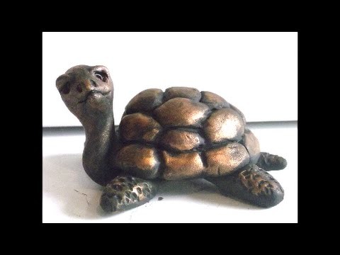 How To Sculpt A Turtle In Polymer Clay