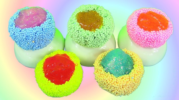 Jelly Slime Filled PlayFoam Tarts by Rainbow Collector