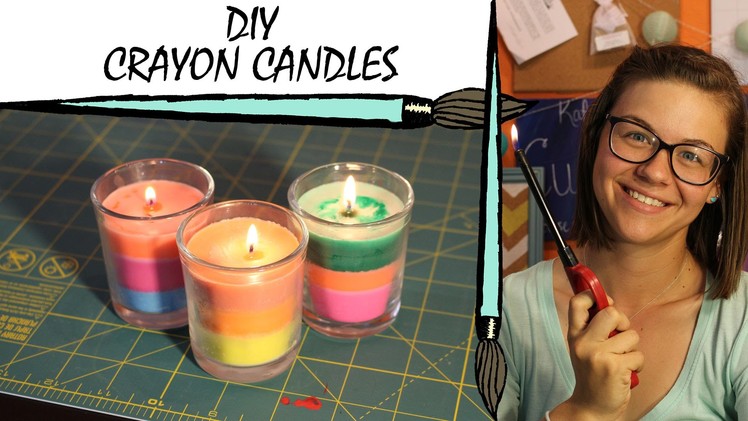 Kate Creates DIY Crayon Candles