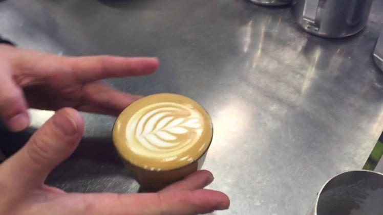 Latte art - espresso macchiato, cappuccino, latte, flat white, rainbow latte